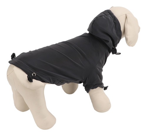 Abrigo De Perro Reflectante Ajustable A Prueba De Viento Par