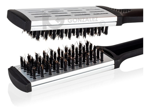 Cepillo Tipo Plancha De Cabello Térmico Con Cerámica Timco