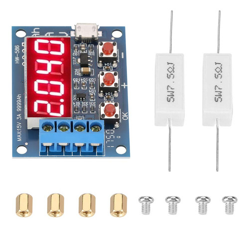 Probador Capacidad Bateria Medidor Plomo Ion Litio Prueba