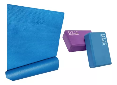 Yoga Mat Colchoneta Gimnasia Fitnes Kit Bandas Isometricas