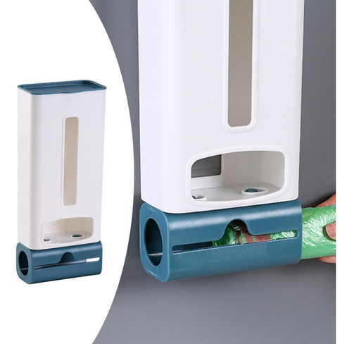 Soporte Y Dispensador De Bolsas De Plástico Para Alimentos