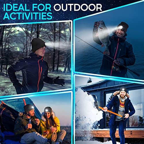Regalos Para Hombres Gorro Con Led - Gorro Unisex Recargable