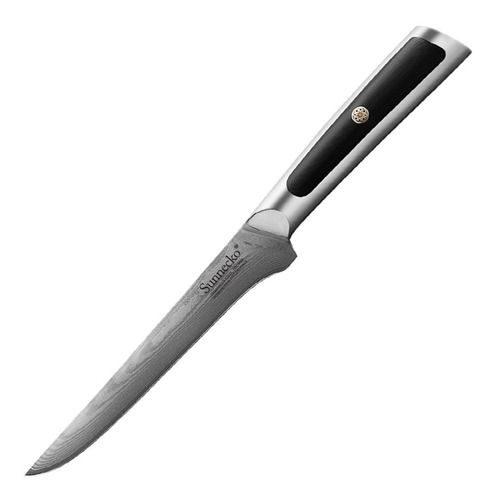 Cuchillo Sunnecko Deshuesador 6'' Acero Vg10 Japones Damasco