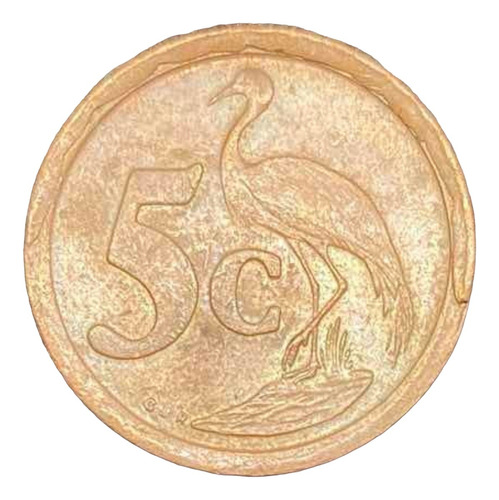 Sudafrica - 5 Cents - Año 1993 - Pajaro - Km #134