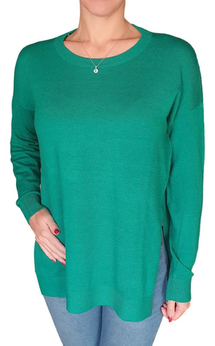 Sweater De Bremer Y Lycra Mujer Talle Grande Xxl