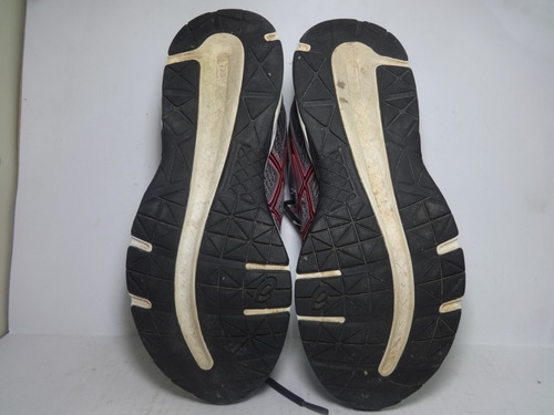 Tenis Asics Original Preto Cinza E Rosa Numero 39