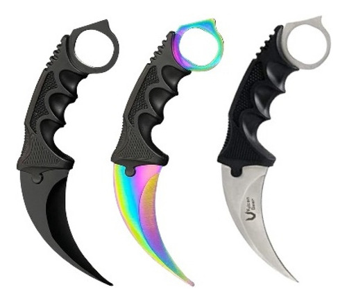 Cuchillo Karambit Navaja Táctico Militar Camping 