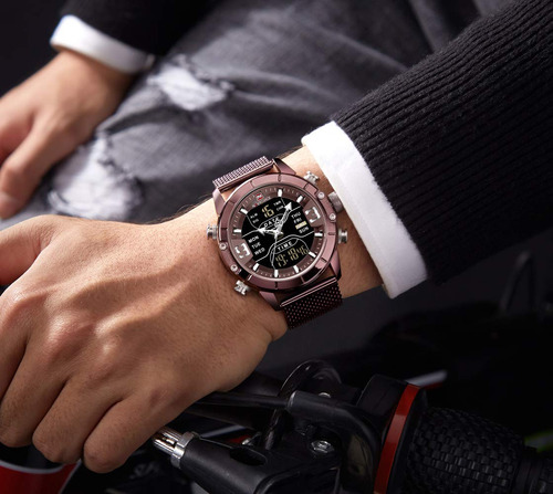 Naviforce Reloj Digital Impermeable Para Hombre, Reloj Depor