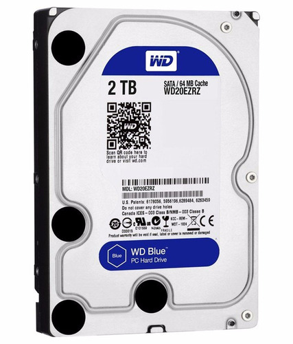 Disco Duro Wd Azul Wd20ezrz 2tb 3.5´´ 6gb/s Intellipower