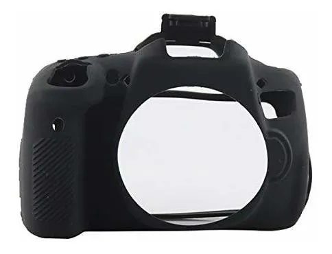 Funda De Silicona Compatible Con Canon Eos 750d Rebel T6i.