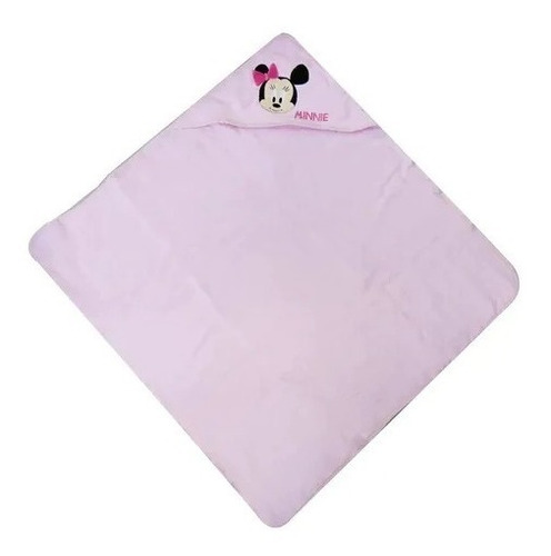 Toalla Con Capucha De Minnie Para Bebe