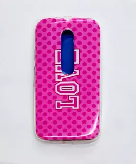 Funda Tpu Estampada Para Celular Motorola Moto G3