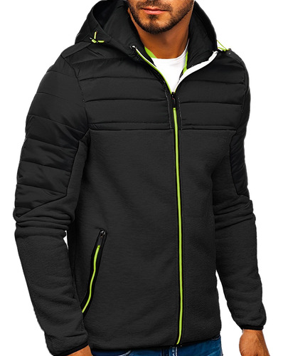 Sudadera Hombre Con Capucha Deportiva Con Cierre Hoodie