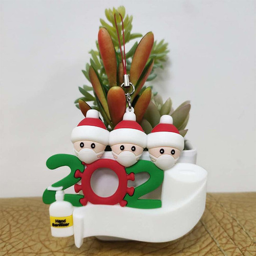 5 Piezas De Adornos Navideños 2020 Para Supervivientes De