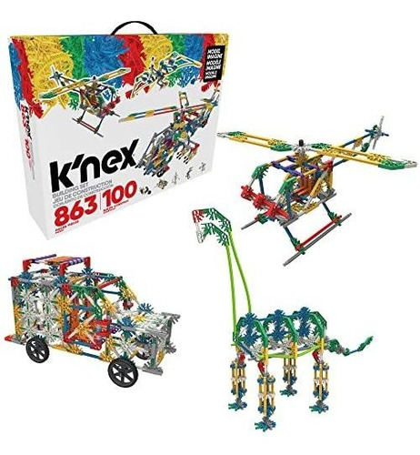 Juego De Construcción Modelo Knex ******* Piezas Para Mayore