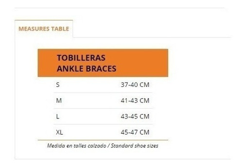 Imagen 4 de 5 de Tobillera Con Estabilizadores Flash