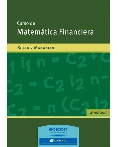 Curso De Matemática Financiera  Beatriz Mananian