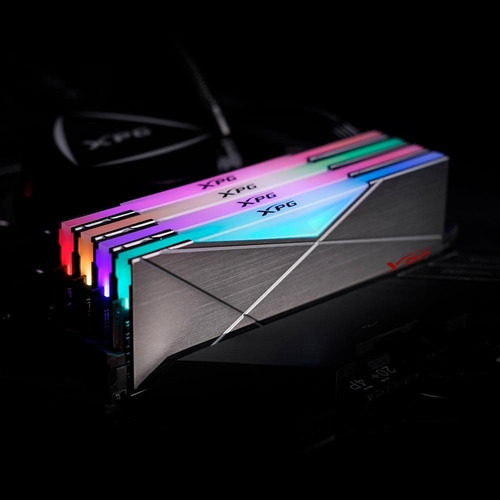 Imagem 3 de 5 de Memória Xpg Spectrix D50 Rgb 16gb 2x8gb 3600mhz Ddr4 Metal