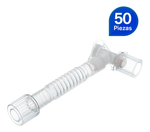 Tubo Extensión Para Circuito De Ventilación Desechable C/50