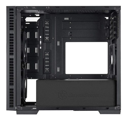 Silverstone Tecnología Rl08br-rgb - Caja Micro Atx Negra Y R