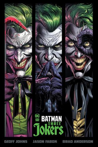  Dc Batman Tres Jokers Black Label Geoff Johns Español