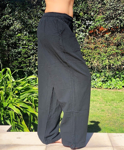 Imagen 8 de 10 de Babucha Pantalón Bambula Yoga Taichi Puño Ajustable