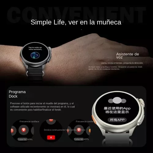 Comprar Reloj inteligente para hombre Ultra Series 8 AMOLED 2023