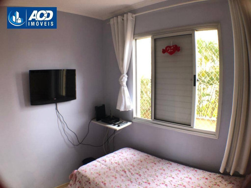 Apartamento Com 3 Dormitórios Com 63 M², Por R$ 295.000 - Vila Maria - São Paulo/sp - Ap0163