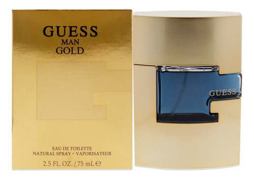 Guess Gold De Guess Para Hombre, Aerosol Edt De 2.5 Onzas