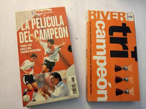 River Videos Vhs Tricampeón 97 La Película Del Campeón 99 (Usado)