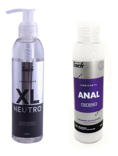 Geles Anal Efecto Relajante + Gel Neutro Lubricante Sex 