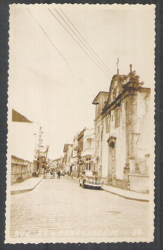 Postal Foto Brasil 26 Paranaguá Rua Quinze Anos 50