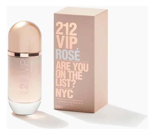 Perfume 212 Vip Rosé Carolina Herrera Mujer 80ml