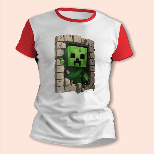Remeras Minecraft Steve Y Alex Estampados Adultos - 7557