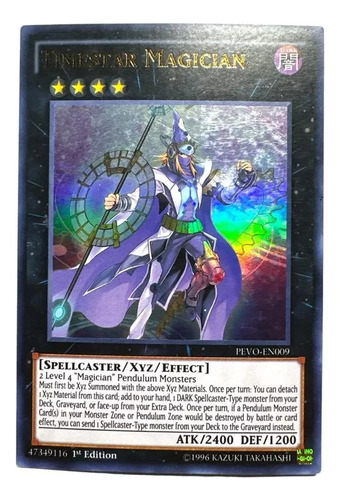 Yugioh Timestar Magician Pevo