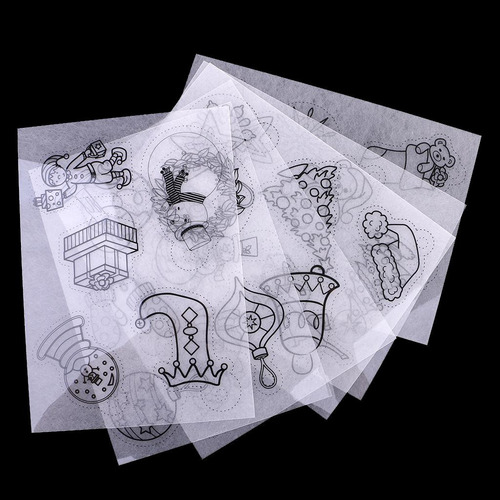 2x 6 Hojas De Papel Retráctil Navideñas De Papel