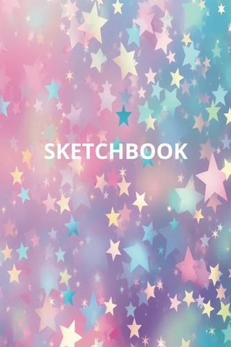 Libro: Pastel Stars Sketchbook For Drawing, Painting, Doodli