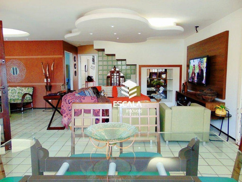 Imagem 12 de 30 de Casa Duplex 4 Quartos À Venda, 211m², 4 Vagas, Piscina - Papicu- Fortaleza/ce - Ca0239