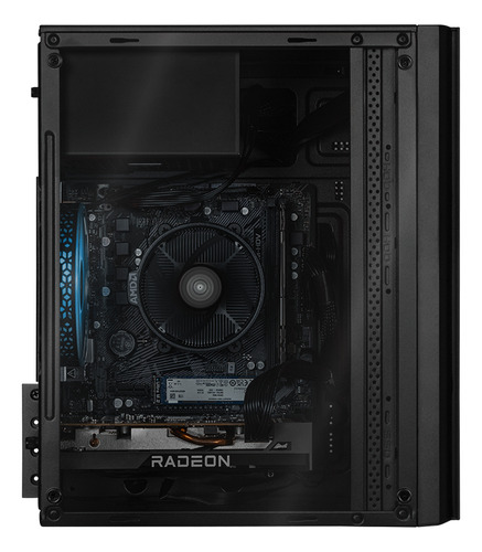 Xtreme Pc Radeon Rx 6500 Xt Ryzen 5 16gb Ssd 1tb Wifi Black