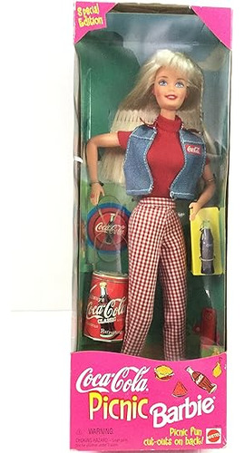Mattel Coca Cola Picnic Barbie 1997