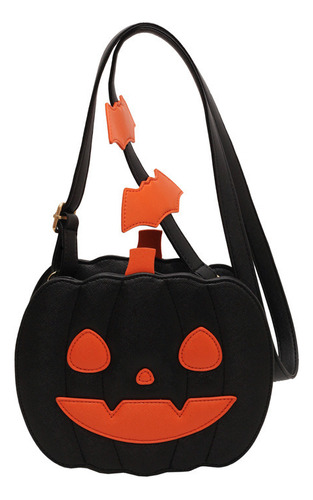 Mujer Bolso Bandolera De Hombro Con Calabaza De Halloween