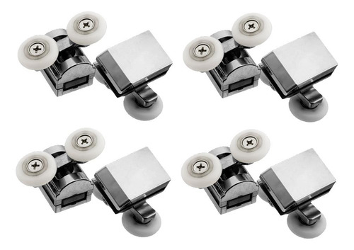 4x 2pcs Rodillos De Rueda Superior Para Puerta De Ducha