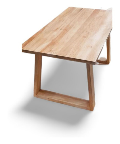 Mesa De Madera De Álamo Macizo  180x90x 75