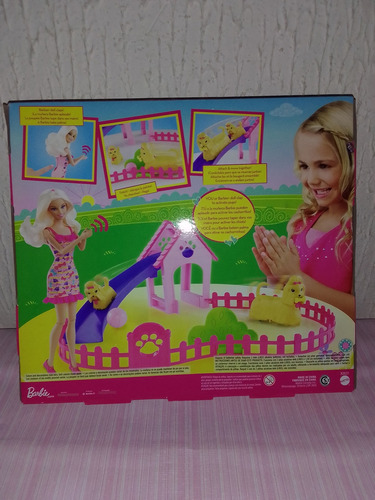 Barbie Parque De Entrenamiento Cachorros Parque De Perritos (Usado)