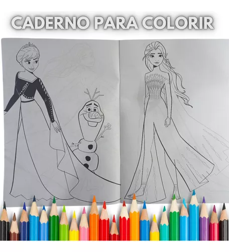 Frozen para colorir  Desenhos para colorir