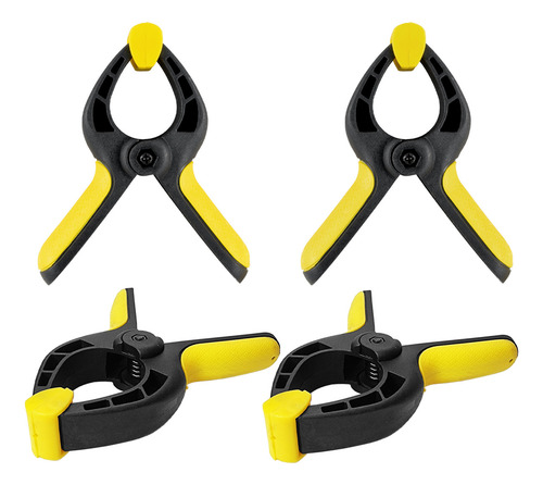 Kit 4 Grampos Sargento 6 Pol. 150mm Marceneiro Multiuso Eda