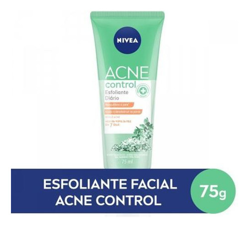 Esfoliante Facial Nivea Acne Control 75ml