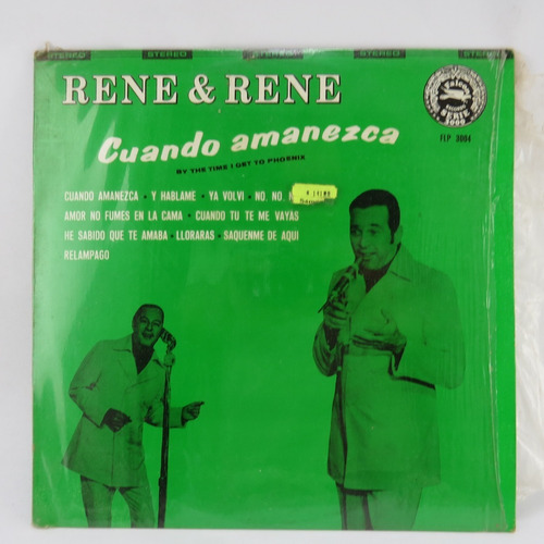 D3082 Rene & Rene -- Cuando Amanezca Lp