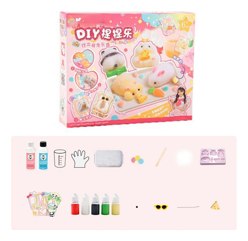 Kit Infantil Diy Extruir, Juguete Antiestrés Sensorial