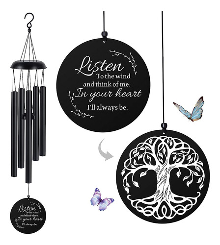 Sympathy Wind Chimes For Loss Of Loved One, Memorial Windchi